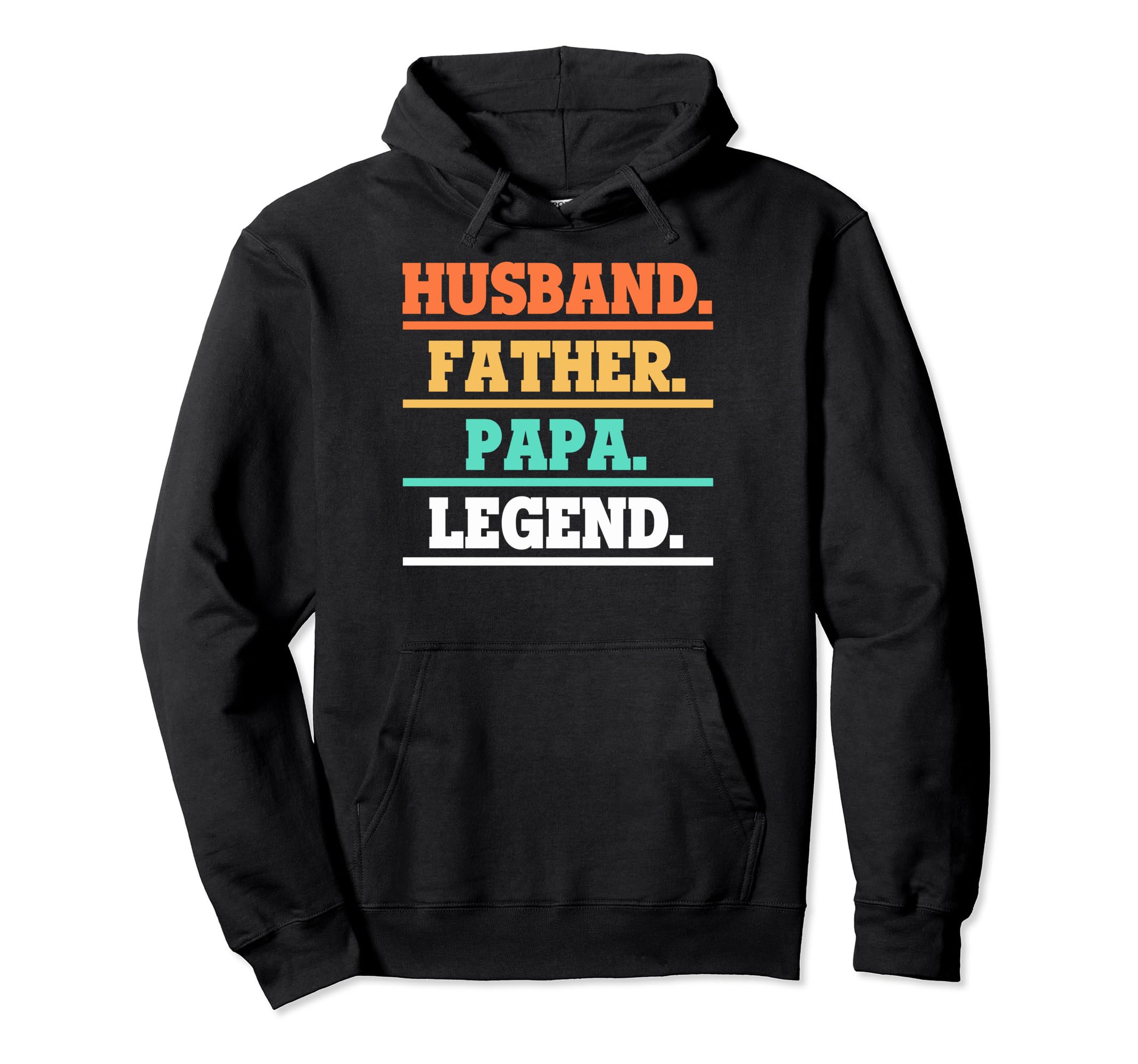 Grandpa Legend Dad Legend Husband Father Hoodie - Trendy Graphic Unisex - T-Shirt, Sweatshirt, Hoodie