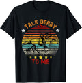 Talk Derby to Me Day 2022 Kentucky Vintage Horse - Adult & Kids T-Shirts, Sweatshirts & Hoodies apparel design preview 1