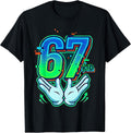 67 Kid s Urban Streetwear Glitch Toon Graphic - Adult & Kids T-Shirts, Sweatshirts & Hoodies apparel design preview 1