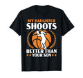 Daughter Basketball Sport Basketball Dad T-Shirt - Novelty Apparel Unisex - T-Shirt, Sweatshirt, Hoodie