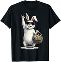 Easter Bunny Rocking Funny - Adult & Kids T-Shirts, Sweatshirts & Hoodies apparel design preview 1