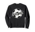 Soccer Auntie Aunt Sweatshirt - Custom Art Print Unisex - T-Shirt, Sweatshirt, Hoodie