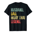 Mens Gift Husband Dad Muay Thai T-Shirt - Aesthetic Graphic for Adults - T-Shirt, Sweatshirt, Hoodie