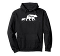 Funny Bear Animal Lover Matching Hoodie - Aesthetic Graphic for Adults - T-Shirt, Sweatshirt, Hoodie