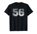 Number 56 Baseball Football Soccer T-Shirt - Unique Graphic for Adults - T-Shirt, Sweatshirt, Hoodie