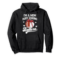 Im Mom Busy Raising Ballers Hoodie - Casual Everyday Wear for Adults - T-Shirt, Sweatshirt, Hoodie