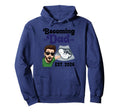 Becoming Dad Est 2026 Pregnancy Hoodie - Casual Everyday Wear Unisex - T-Shirt, Sweatshirt, Hoodie