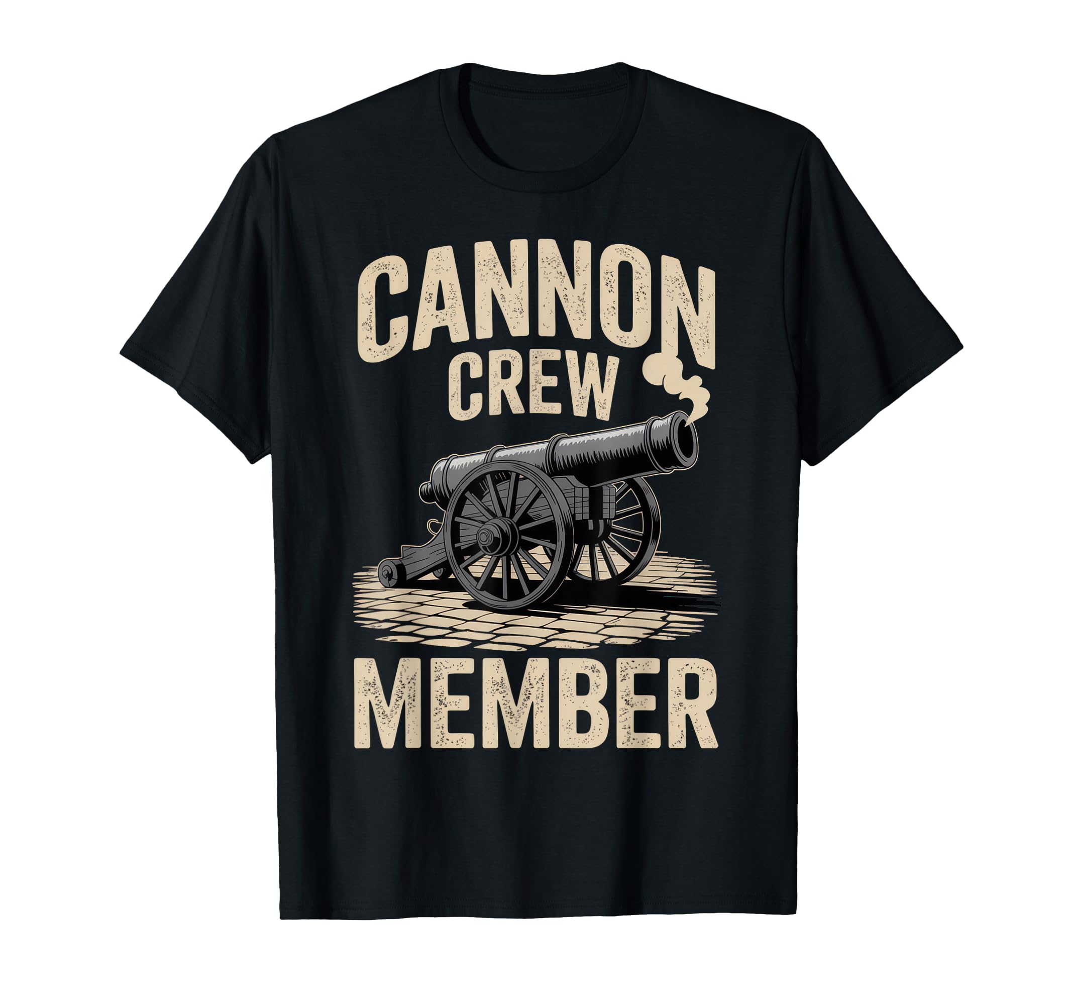 Cannon Crew Member Funny Military Dad T-Shirt - Unique Graphic Unisex - T-Shirt, Sweatshirt, Hoodie