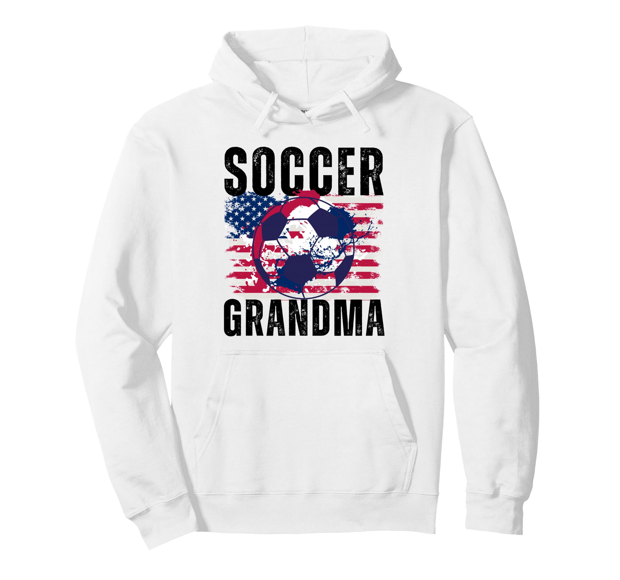 Funny Grandma Proud Soccer Lover Nana Hoodie - Aesthetic Graphic Unisex - T-Shirt, Sweatshirt, Hoodie