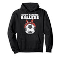 Busy Raising Ballers Soccer Polka Hoodie - Custom Art Print Men Women - T-Shirt, Sweatshirt, Hoodie