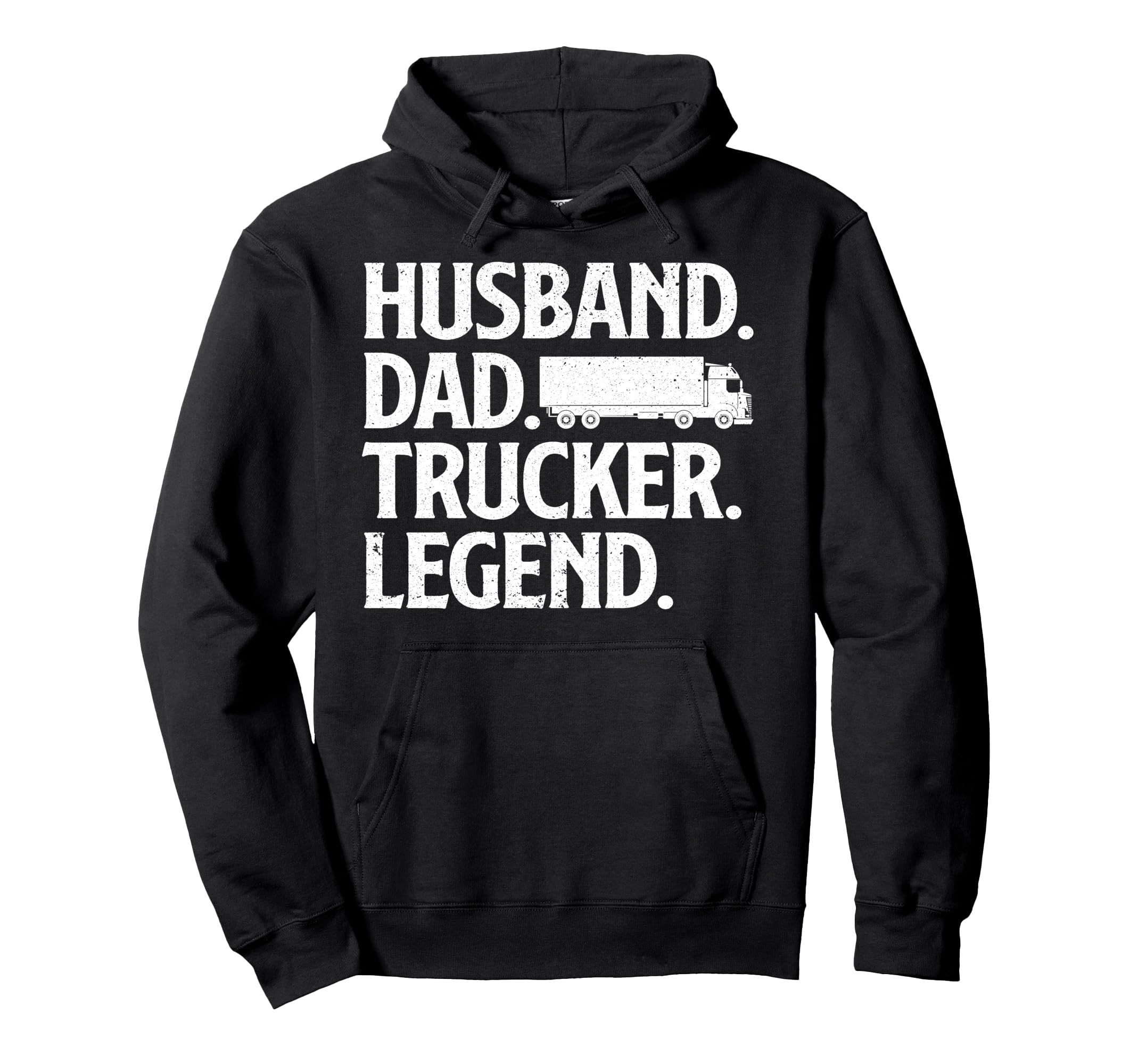 Funny Trucker Art Truck Driver Husband Hoodie - Streetwear Style Men Women - T-Shirt, Sweatshirt, Hoodie
