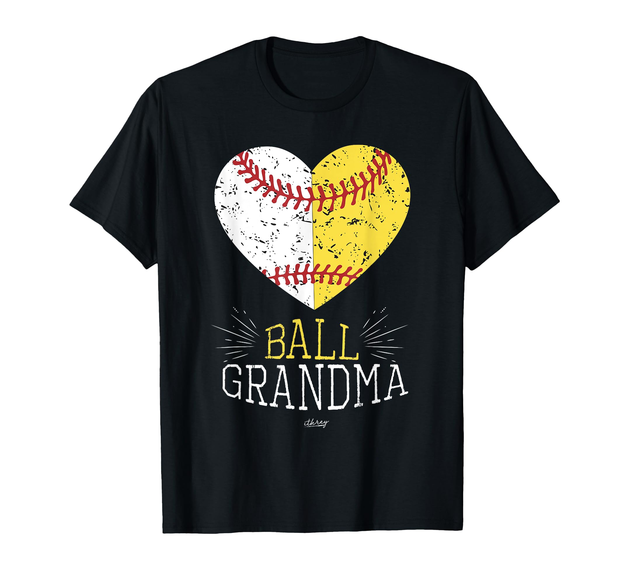 Mom Funny Baseball Ball Grandma T-Shirt - Streetwear Style Men Women - T-Shirt, Sweatshirt, Hoodie