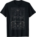 Dark Side Darth Vader Ornate Etching - Adult & Kids T-Shirts, Sweatshirts & Hoodies apparel design preview 1