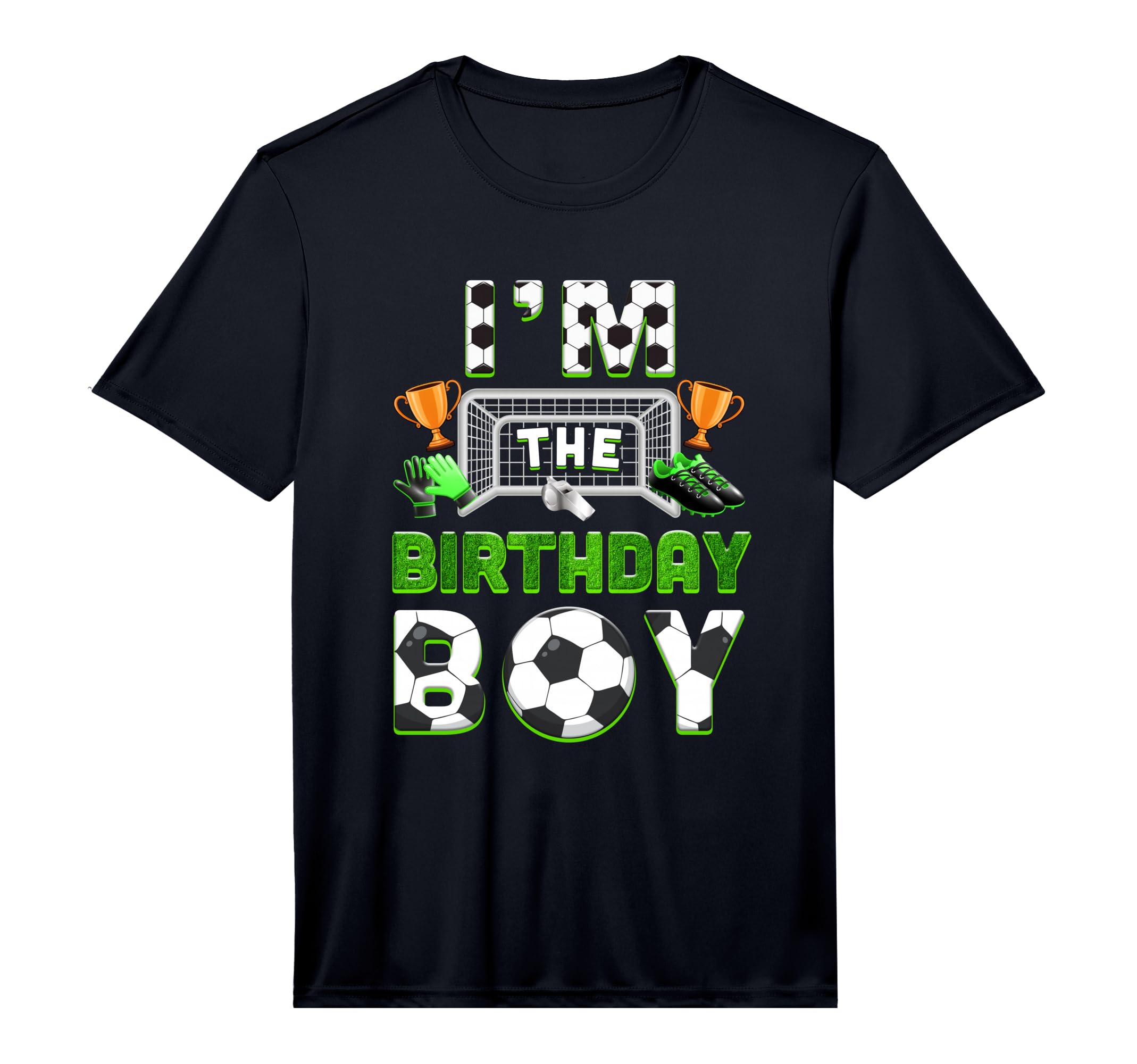 Im Birthday Soccer Family Matching T-Shirt - Custom Art Print Men Women - T-Shirt, Sweatshirt, Hoodie