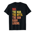 Dad Myth Ham Radio Legend Ham Radio Dad T-Shirt - Unique Graphic Men Women - T-Shirt, Sweatshirt, Hoodie