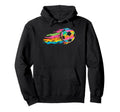 Colorful Splash Art Soccer Football Ball Hoodie - Trendy Graphic Men Women - T-Shirt, Sweatshirt, Hoodie