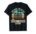 Myth Legend Dad History Teacher T-Shirt - Casual Everyday Wear for Adults - T-Shirt, Sweatshirt, Hoodie