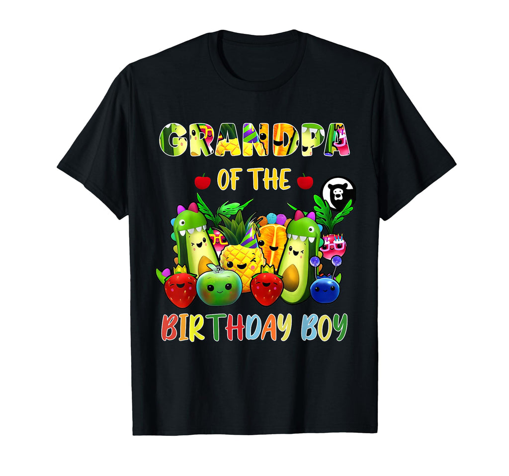 Grandpa Birthday Family Fruit T-Shirt - Casual Everyday Wear Men Women - T-Shirt, Sweatshirt, Hoodie