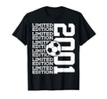 2001 Soccer 25Th Birthday T-Shirt - Trendy Graphic Men Women - T-Shirt, Sweatshirt, Hoodie