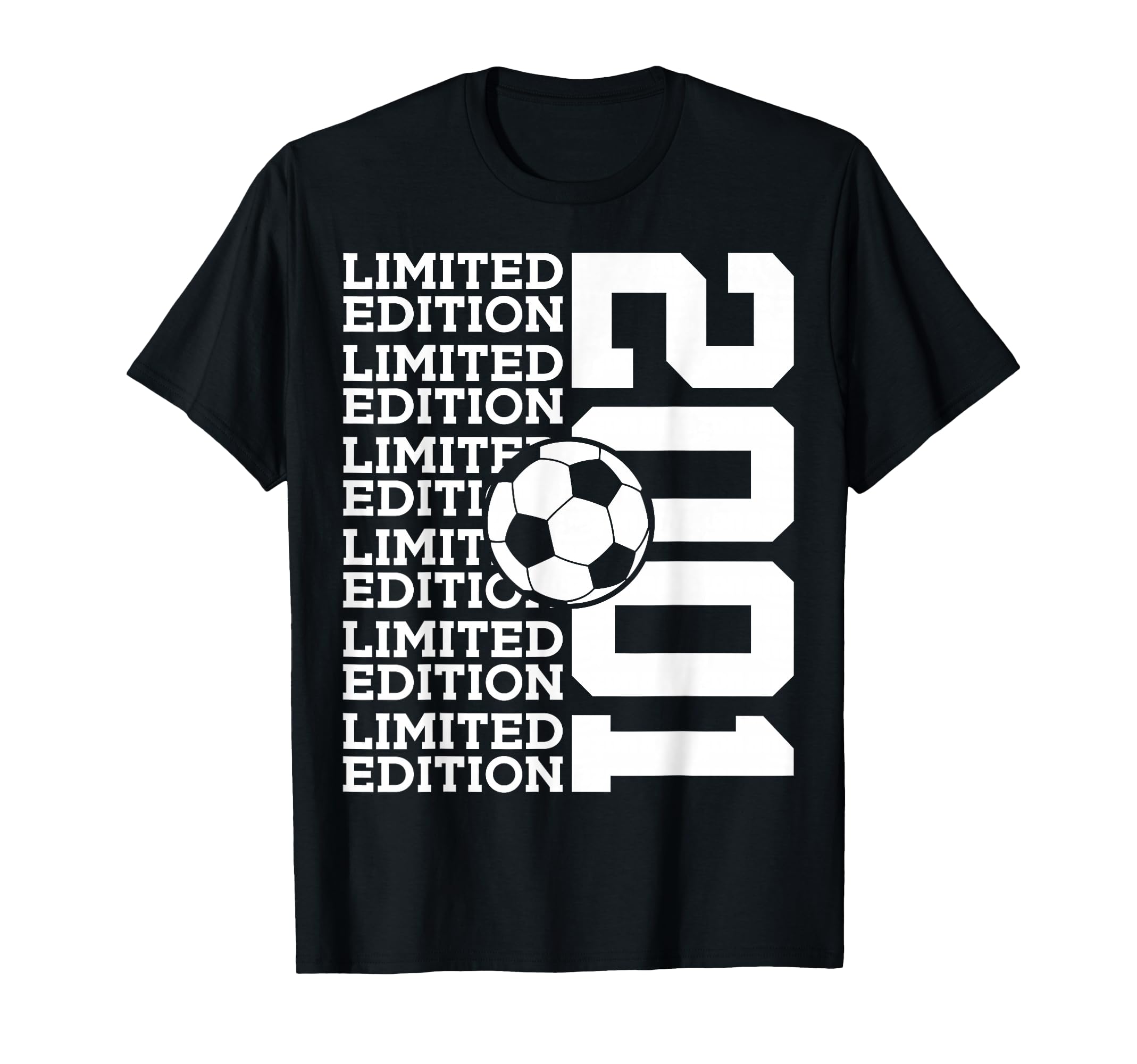 2001 Soccer 25Th Birthday T-Shirt - Trendy Graphic Men Women - T-Shirt, Sweatshirt, Hoodie