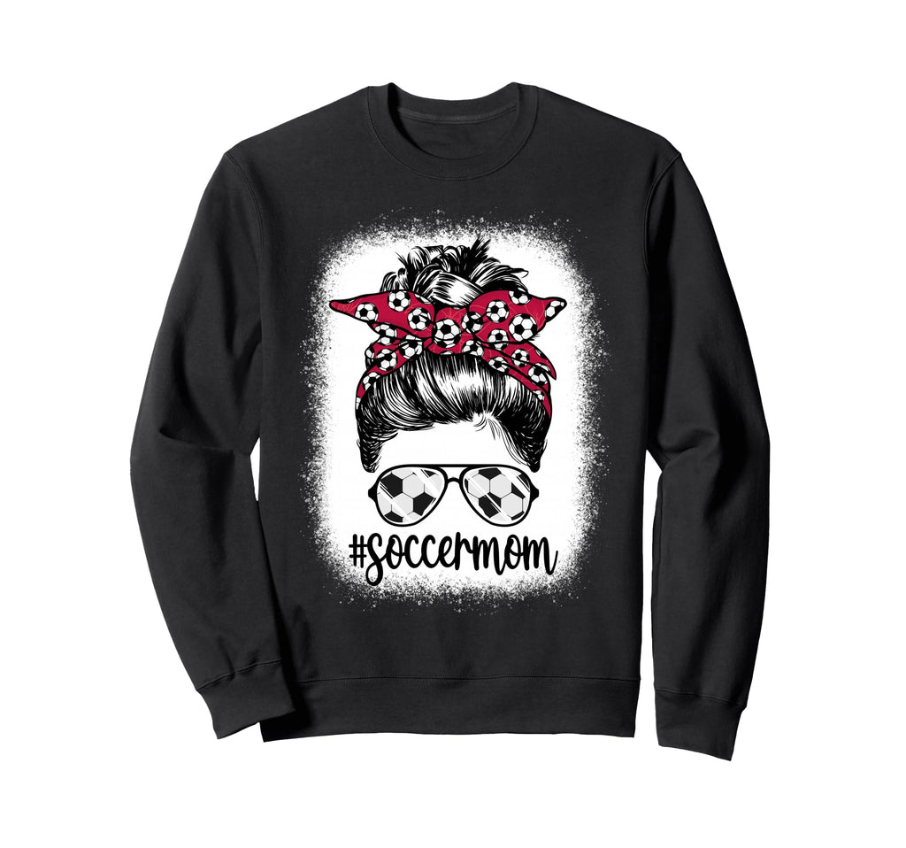 Mom Life Soccer Mom Mothers Day Sweatshirt - Aesthetic Graphic Unisex - T-Shirt, Sweatshirt, Hoodie