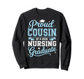 Proud Cousin 2026 Nursing Graduate Sweatshirt - Minimalist Print Unisex - T-Shirt, Sweatshirt, Hoodie