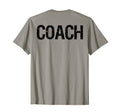 Coach Back Coaches Soccer Baseball T-Shirt - Fun Novelty Design Men Women - T-Shirt, Sweatshirt, Hoodie