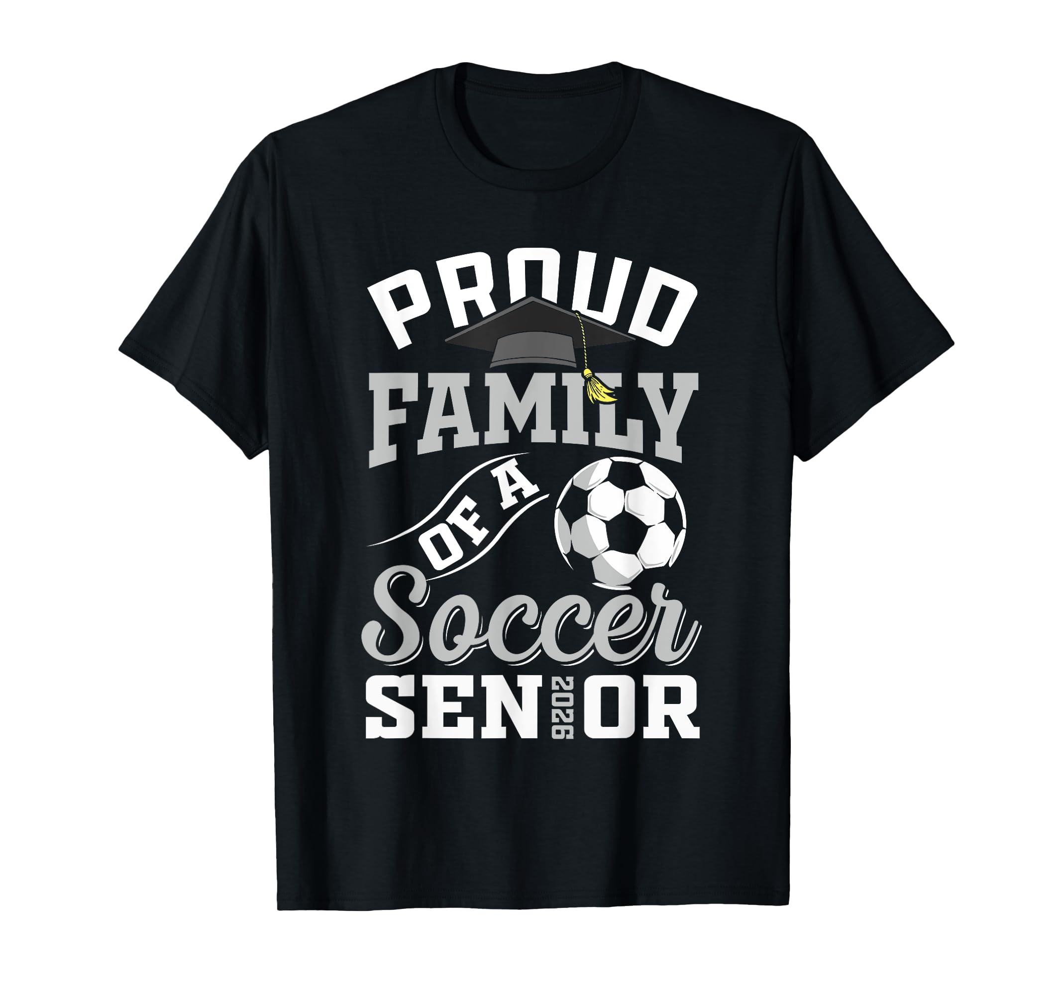 Proud Family Soccer Senior Class T-Shirt - Casual Everyday Wear Men Women - T-Shirt, Sweatshirt, Hoodie