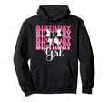 Birthday Soccer Coquette Bow Hoodie - Aesthetic Graphic Men Women - T-Shirt, Sweatshirt, Hoodie