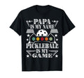 Mens Papa Is My Name Pickleball Is My Game T-Shirt - Unique Graphic Unisex - T-Shirt, Sweatshirt, Hoodie
