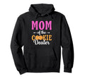 Womens Mom Cookie Dealer Scout Leader Hoodie - Graphic Print for Adults - T-Shirt, Sweatshirt, Hoodie