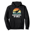 Daddysaurus T Rex Dinosaur Daddy Saurus Hoodie - Trendy Graphic for Adults - T-Shirt, Sweatshirt, Hoodie