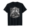 Trucker Patriotic American Flag T-Shirt - Aesthetic Graphic Unisex - T-Shirt, Sweatshirt, Hoodie