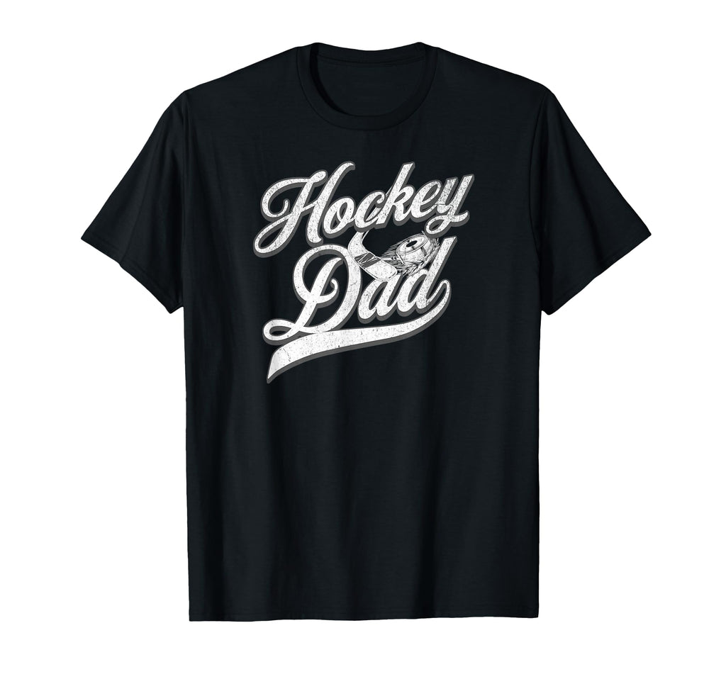 Hockey Dad American Ice Hockey Game Day T-Shirt - Unique Graphic Men Women - T-Shirt, Sweatshirt, Hoodie