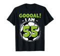 55 Year Old Birthday Soccer Themed T-Shirt - Trendy Graphic Men Women - T-Shirt, Sweatshirt, Hoodie