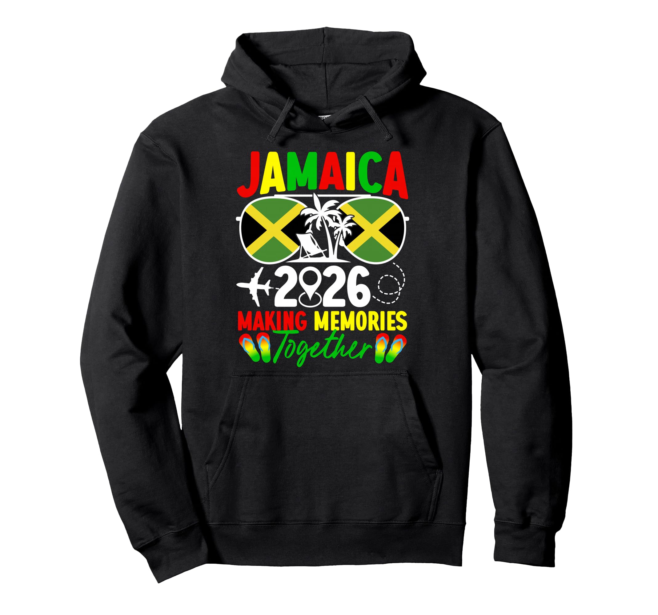 Jamaica Family Reunion 2026 Making Hoodie - Novelty Apparel for Adults - T-Shirt, Sweatshirt, Hoodie