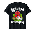 Grandpa Birthday Farm Animal Bday Party T-Shirt - Custom Art Print Unisex - T-Shirt, Sweatshirt, Hoodie