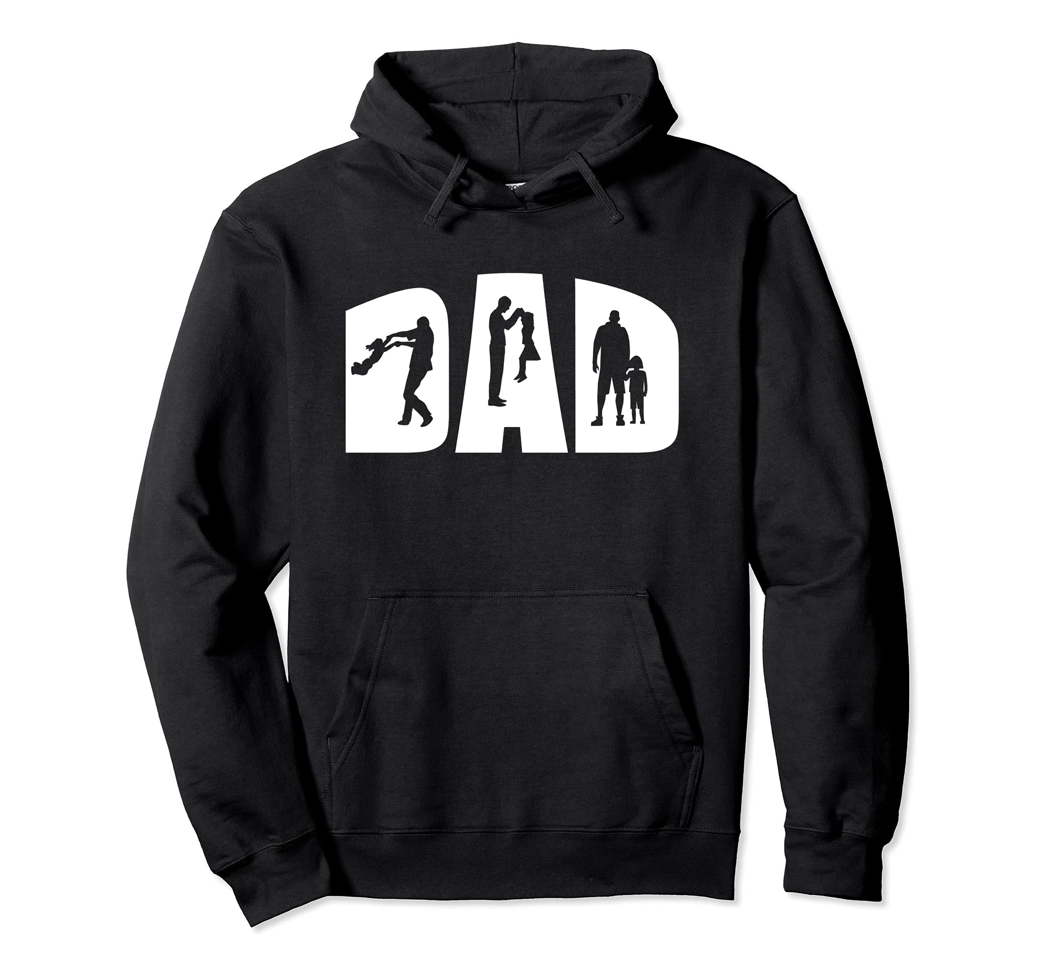 Dad And Daughter Proud Father Daddy Hoodie - Novelty Apparel for Adults - T-Shirt, Sweatshirt, Hoodie