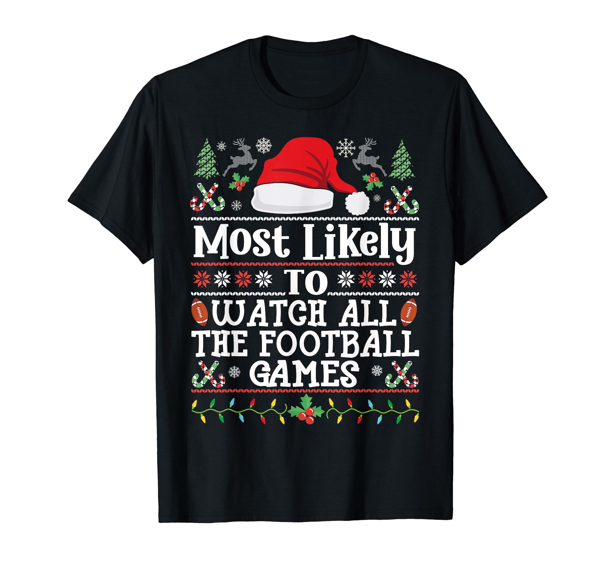 Watch All Football Games Dad Family T-Shirt - Graphic Print for Adults - T-Shirt, Sweatshirt, Hoodie