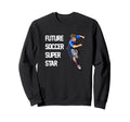 Future Soccer Superstar Sweatshirt - Minimalist Print for Adults - T-Shirt, Sweatshirt, Hoodie