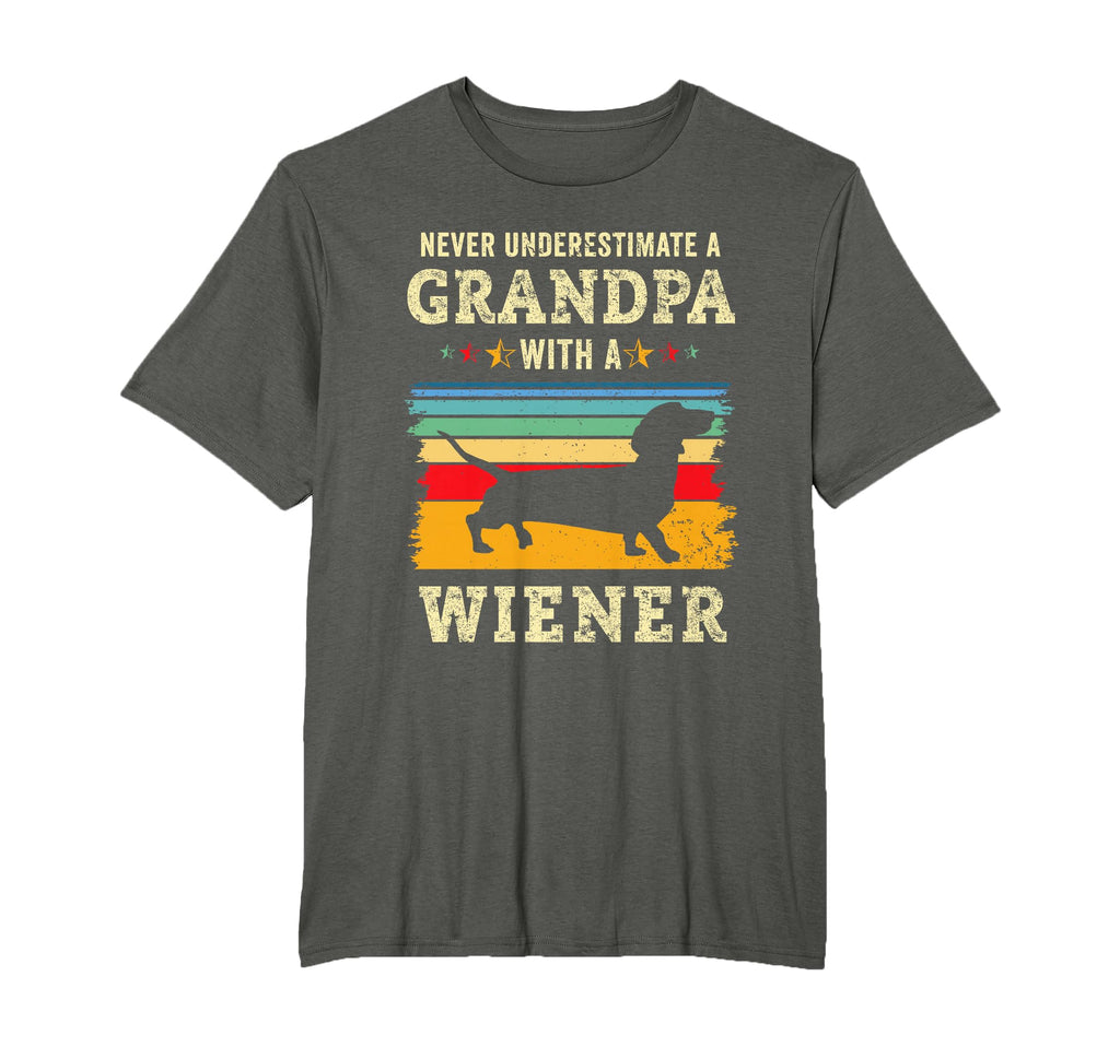 Funny Wiener Dog Grandpa Dachshund T-Shirt - Novelty Apparel Unisex - T-Shirt, Sweatshirt, Hoodie