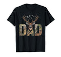 Dad Deer Hunting Camo Father Hunters T-Shirt - Custom Art Print for Adults - T-Shirt, Sweatshirt, Hoodie