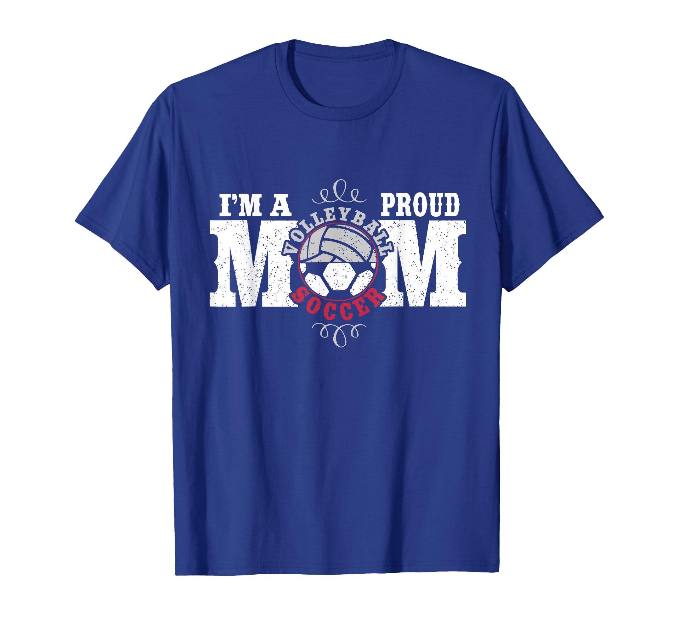 Im Proud Volleyball Soccer Mom T-Shirt - Minimalist Print for Adults - T-Shirt, Sweatshirt, Hoodie