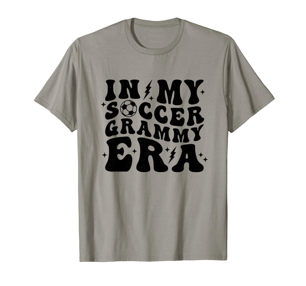 My Soccer Grammy Era Grandma Sports T-Shirt - Casual Everyday Wear Unisex - T-Shirt, Sweatshirt, Hoodie