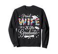 Proud Wife 2026 Graduate Floral Sweatshirt - Fun Novelty Design Unisex - T-Shirt, Sweatshirt, Hoodie