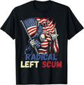 Radical Left Scum American Donkey Political Sarcastic - Adult & Kids T-Shirts, Sweatshirts & Hoodies apparel design preview 1