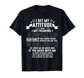 I Get Attitude From My Dad Freaking T-Shirt - Custom Art Print Unisex - T-Shirt, Sweatshirt, Hoodie