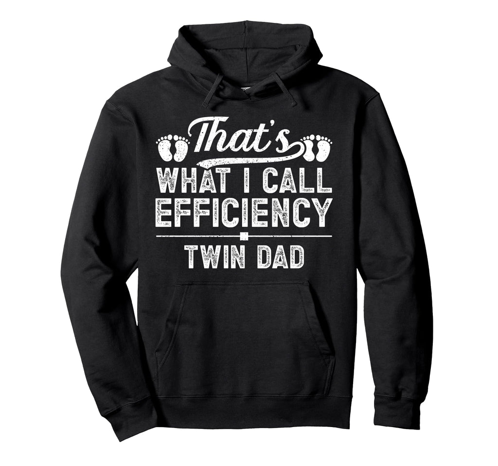 Twin Dad Twin Father Twins Funny Dad Hoodie - Aesthetic Graphic for Adults - T-Shirt, Sweatshirt, Hoodie