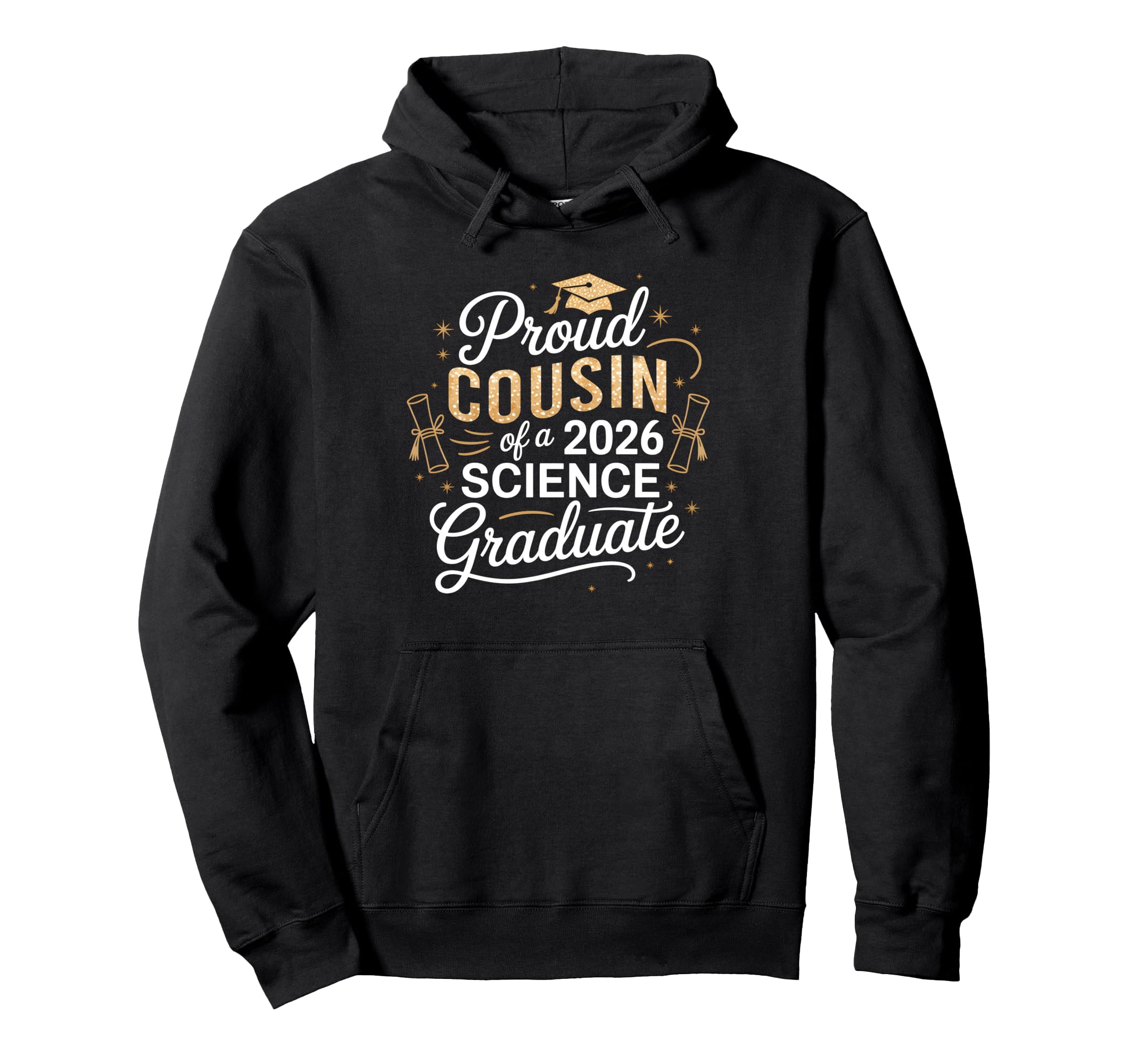 Proud Cousin Class 2026 Science Hoodie - Casual Everyday Wear for Adults - T-Shirt, Sweatshirt, Hoodie