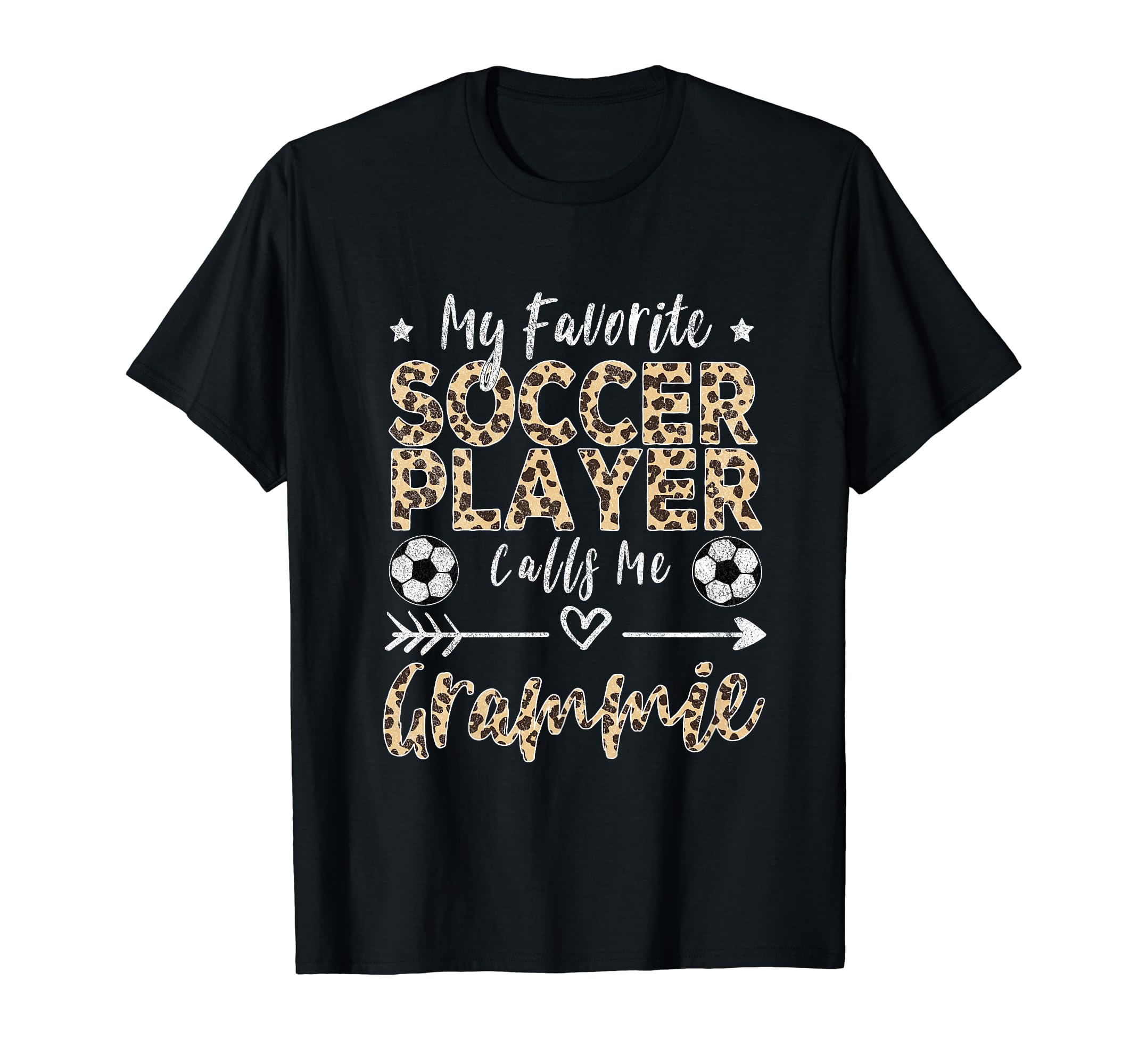 My Favorite Soccer Player Calls Me Grammie T-Shirt - Trendy Graphic Unisex - T-Shirt, Sweatshirt, Hoodie